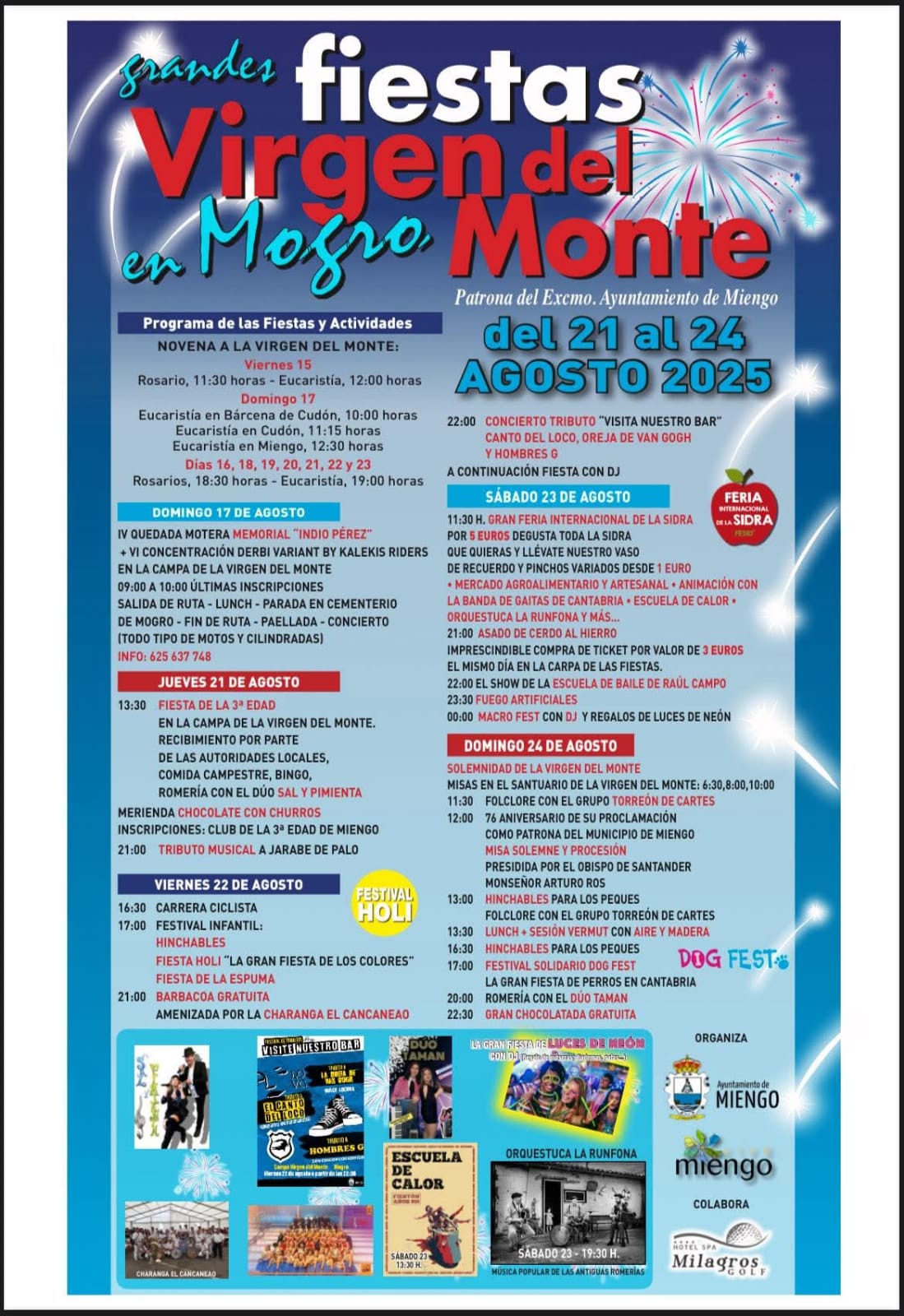 Fiestas Patronales de Miengo 2025