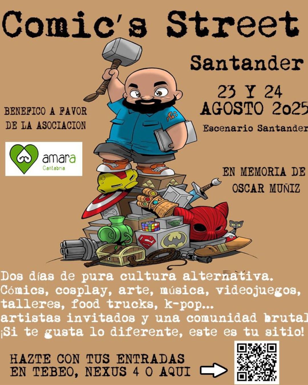Comic’s Street Santander 2025