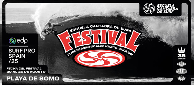 Festival de Surf Escuela Cántabra de Surf 2025