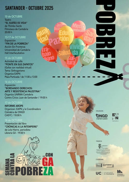 Semana Contra la Pobreza en Santander 2025