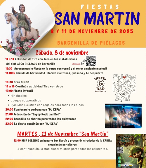 Fiesta de San Martín 2025 en Barcenilla de Piélagos