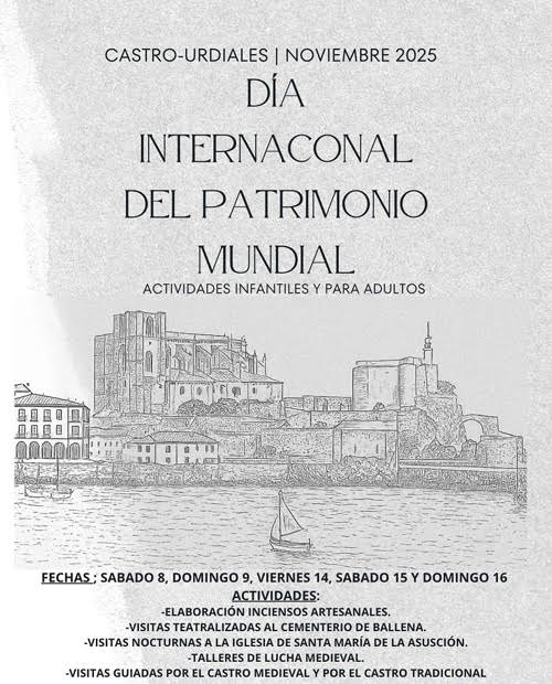 Jornadas del Día Internacional del Patrimonio Mundial en Castro Urdiales