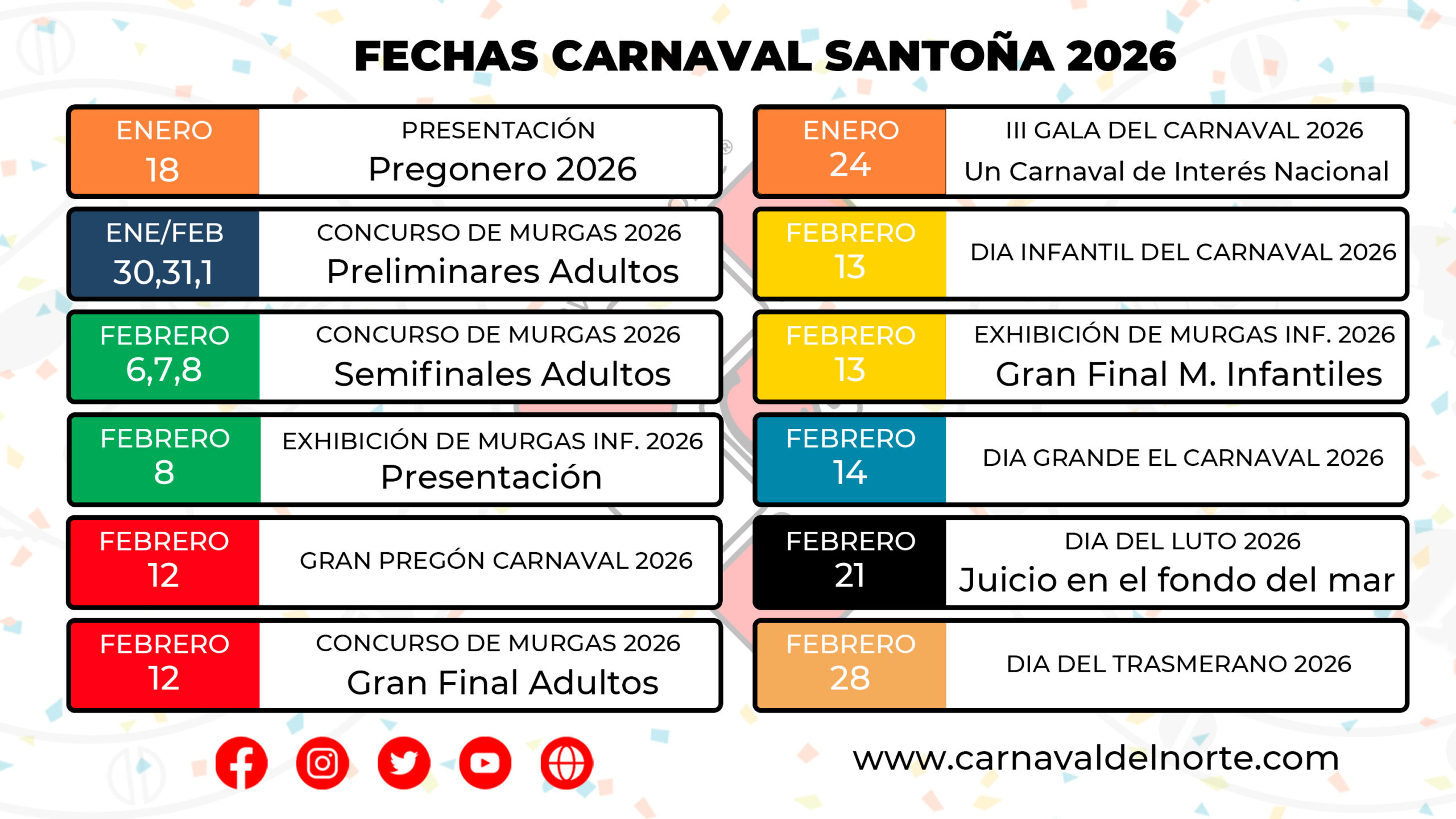 Carnaval de Santoña 2026