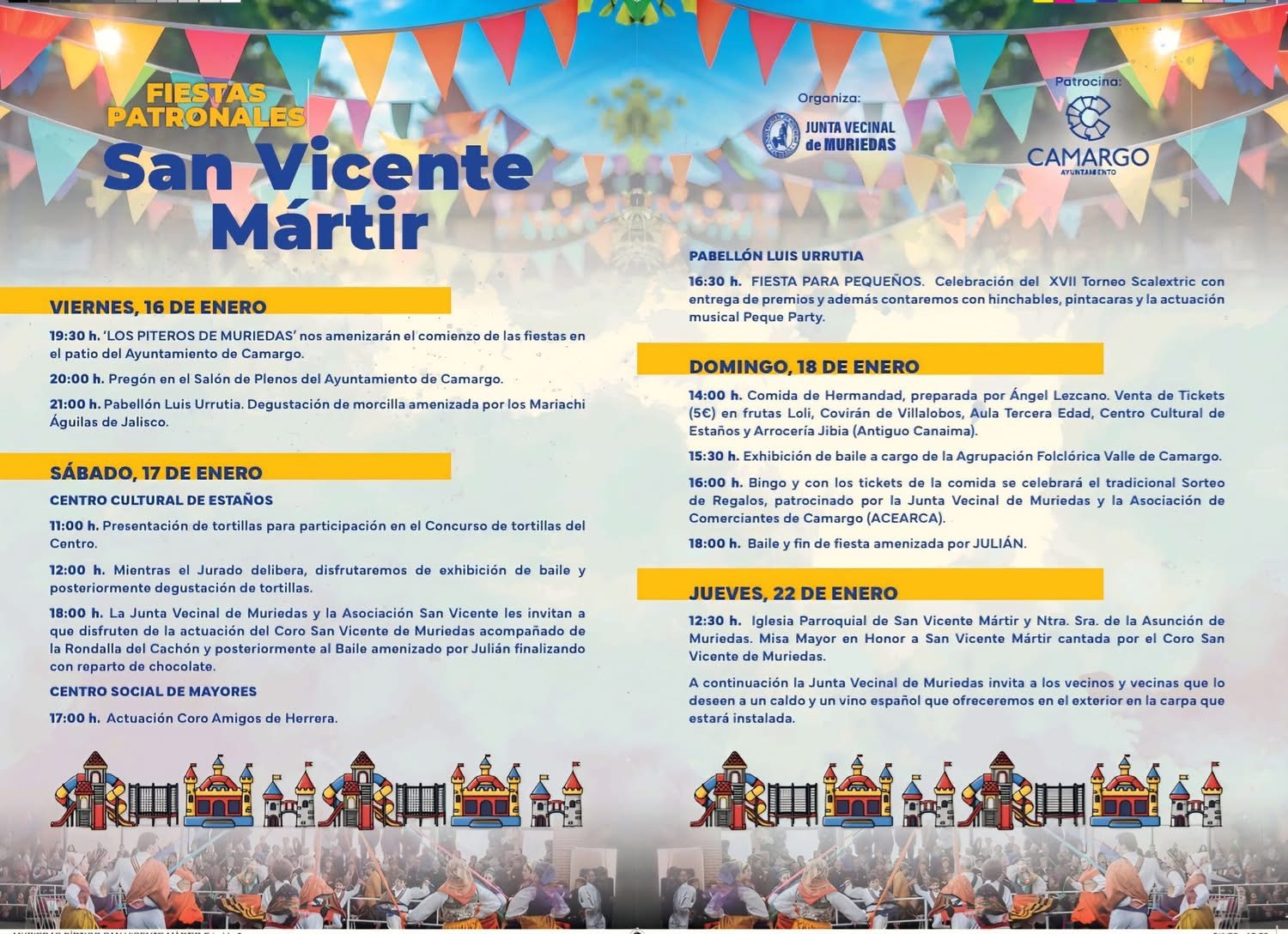 San Vicente Mártir en Muriedas 2026