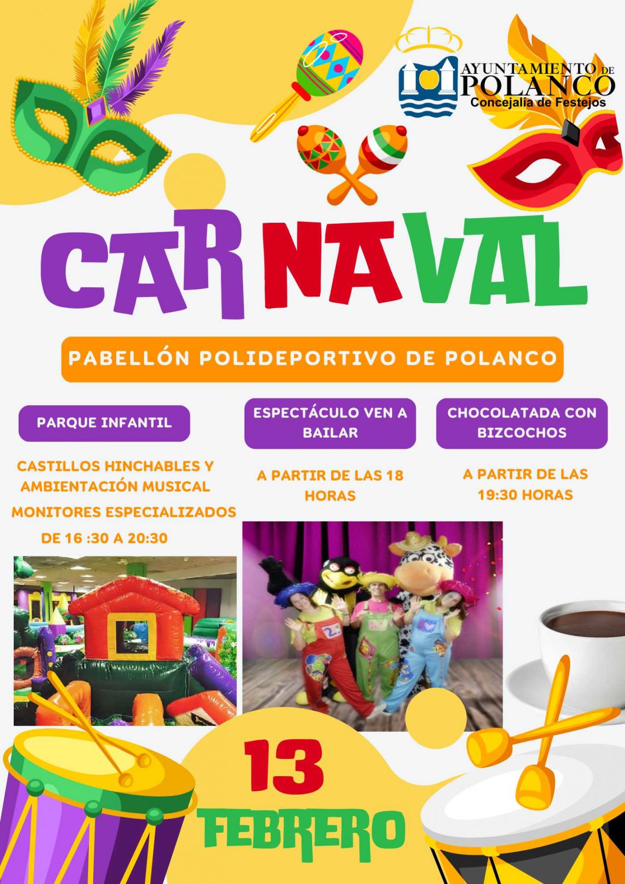 Carnavales de Polanco 2026