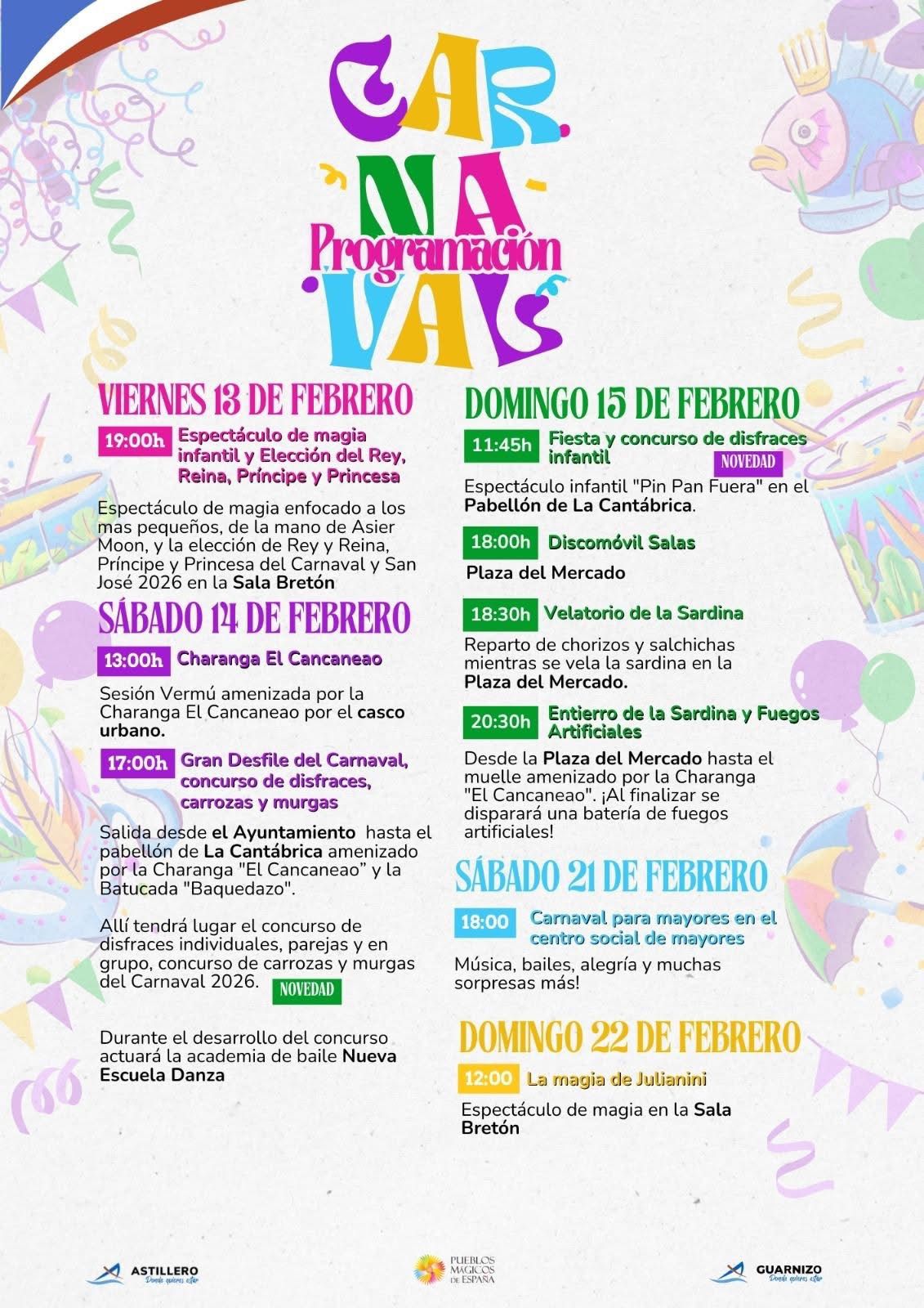 Carnaval de Astillero 2026