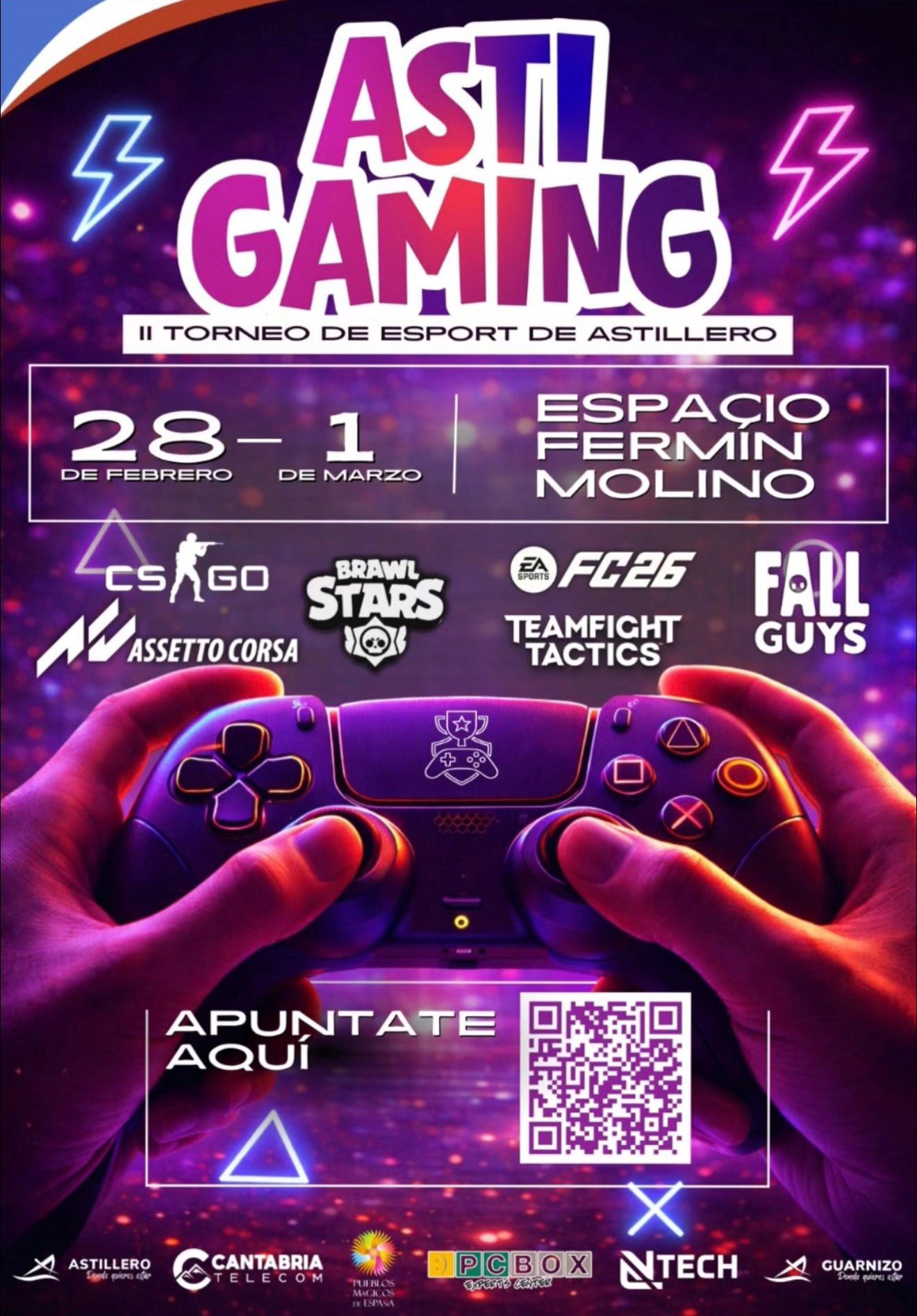 Llega Astigaming 2026: el II Torneo de Esports de Astillero