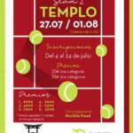 Cartel del Slam 2 El Templo del Cantabria Pádel Slam 2026 en Cabezón de la Sal